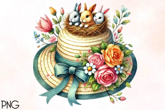 Download Easter Hat Sublimation Clipart - Easter hat Collection
