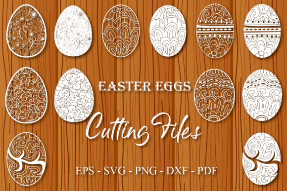 Download Easter Eggs Svg Cutting Files - Cutting file Collection