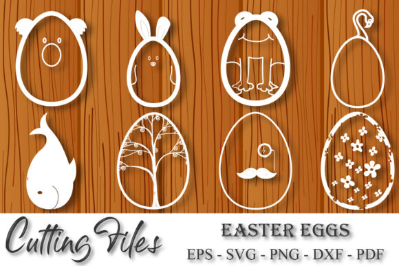 Download Cute Easter Eggs Svg Cutting Files - Cutting file Collection
