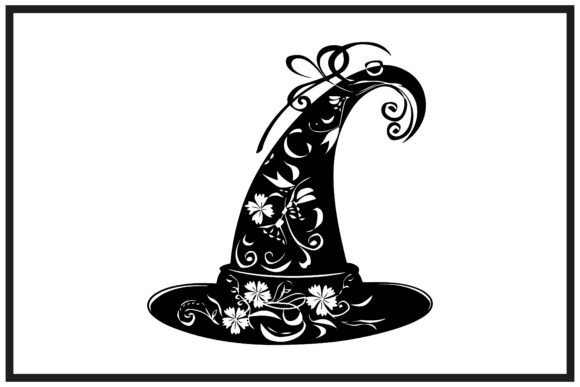 Download Silhouette of a Decorated Easter Hat - Premium Resources