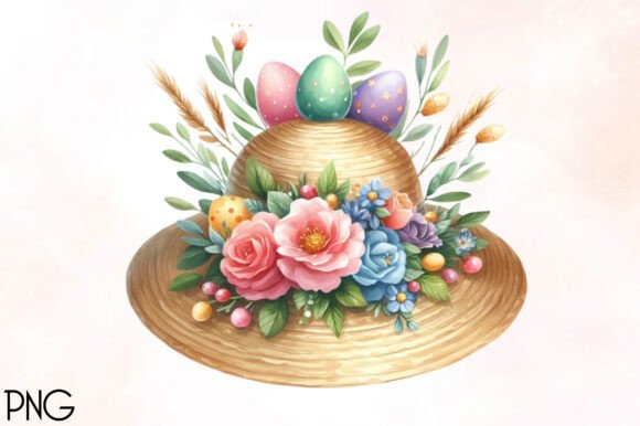 Download Easter Hat Sublimation Clipart - Premium Resources