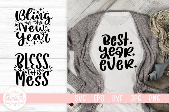 Download New Year SVG Cutting Files - Cutting file Collection