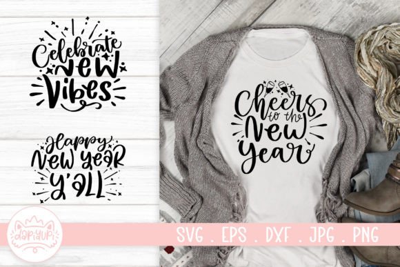 Download New Year SVG Cutting Files - Cutting file Collection