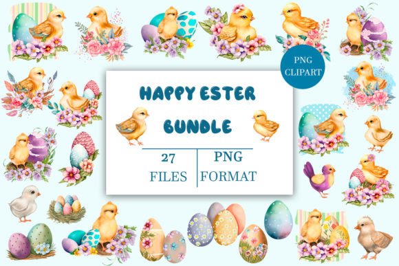 Download Happy Easter Bundle Sublimation Design - Premium Resources